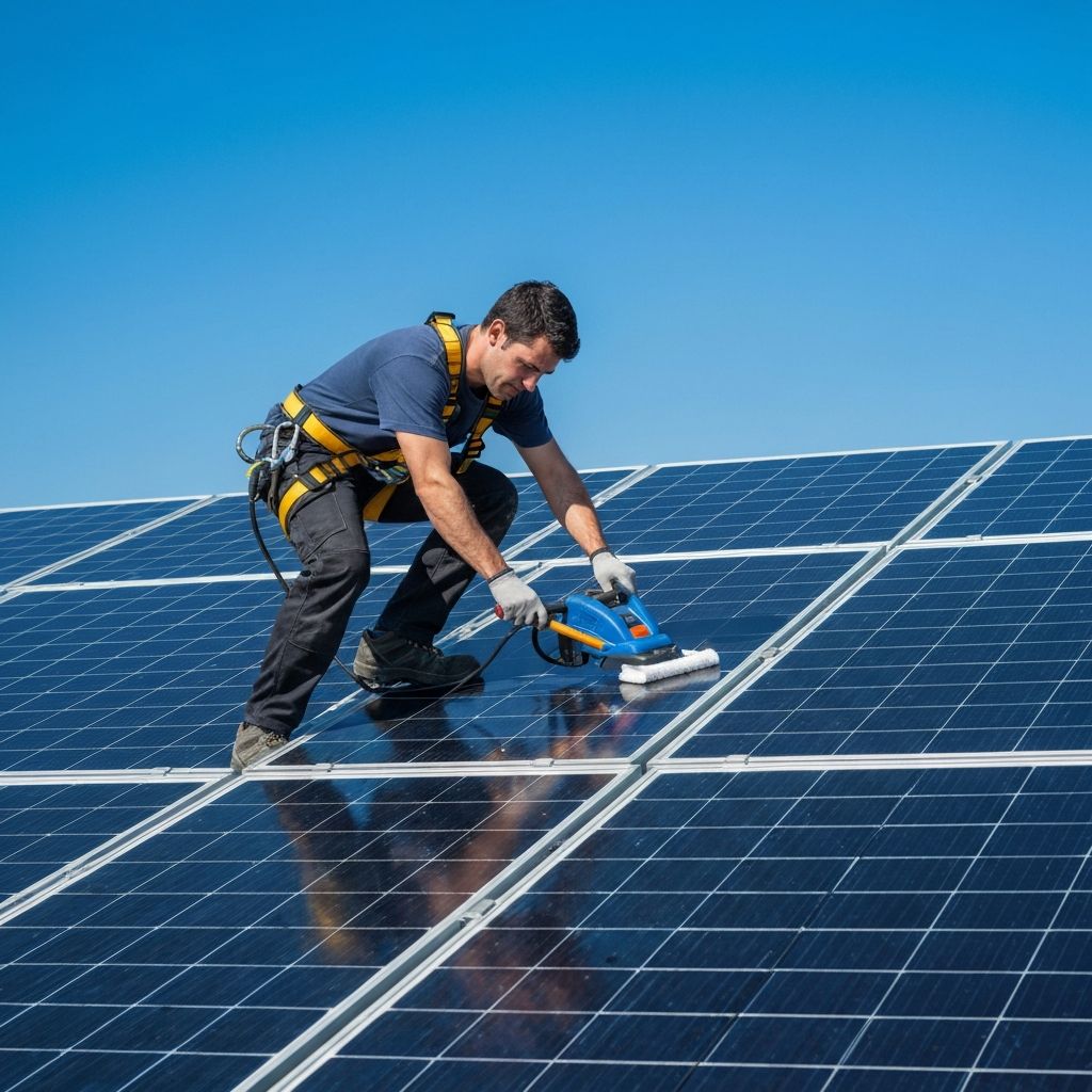 Solar maintenance